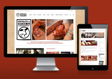 Website Redesign, Branding Refresh and Photography for Charlito's Cocina.
